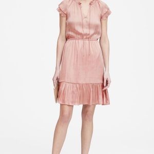NWT Banana Republic Blush Satin Dress Size 2